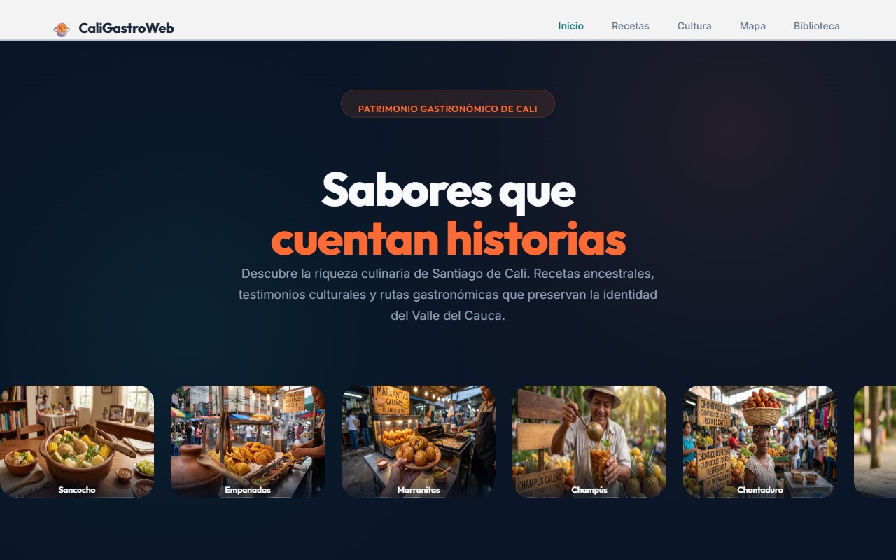 CaliGastroWeb Desktop