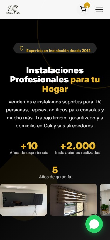 SG Instalaciones Mobile