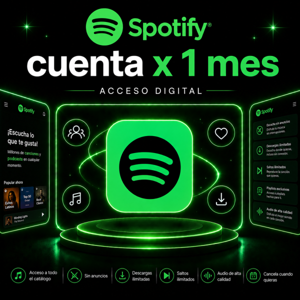 Cuenta Spotify Premium barata