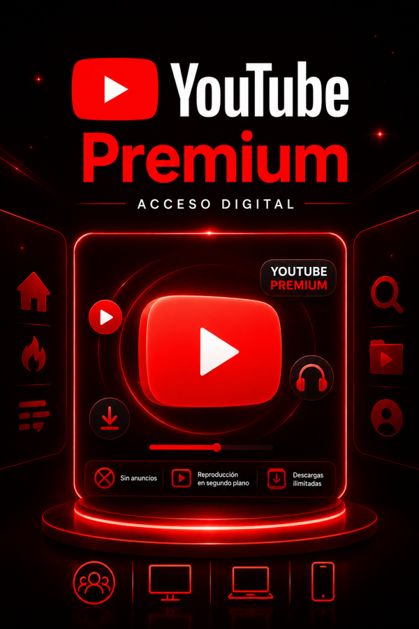 Cuenta YouTube Premium barata